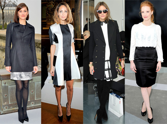 Marion Cottilard, Nicole Richie, Olivia Palermo, Jessica Chastain Marion Cottilard, Nicole Richie, Olivia Palermo, Jessica Chastain